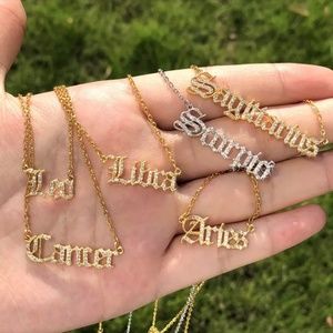 Zodiac sign necklaces